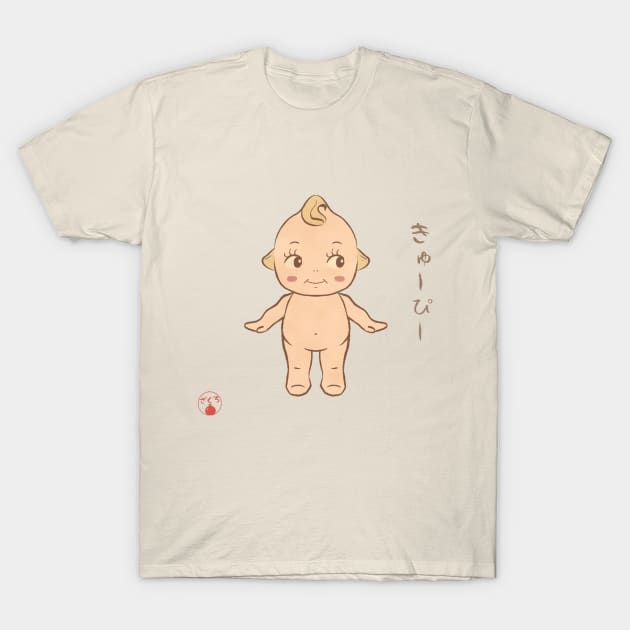 Traditional japanese style Kewpie T-Shirt by Zakuro